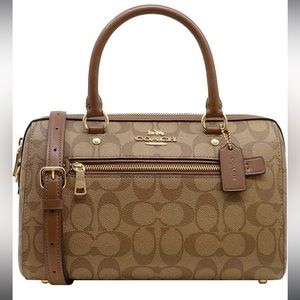 Coach Rowan Satchel in Signature Canvas
